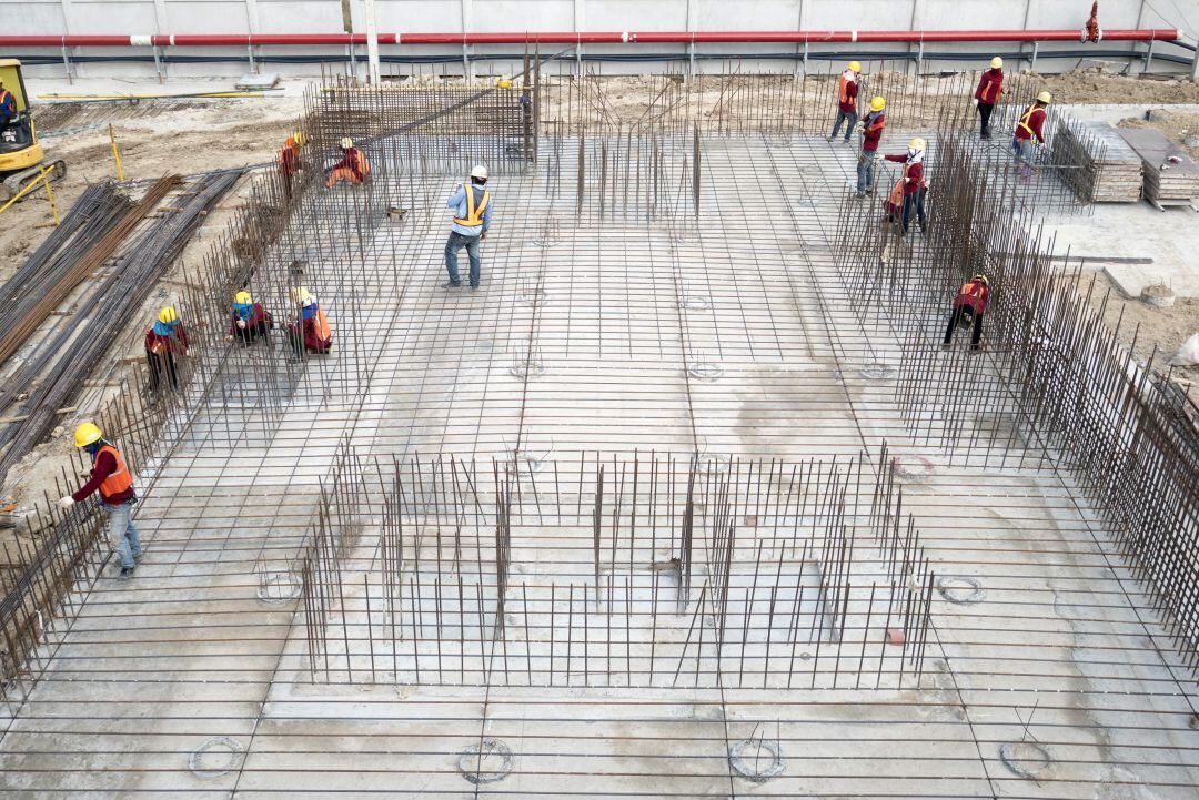 Trabajadores de la construcción