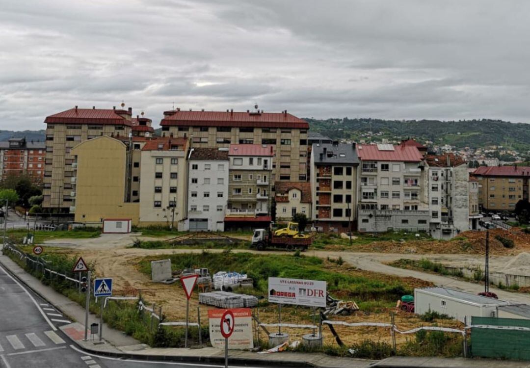 Zoa na que se construirá o aparcamento disuasorio