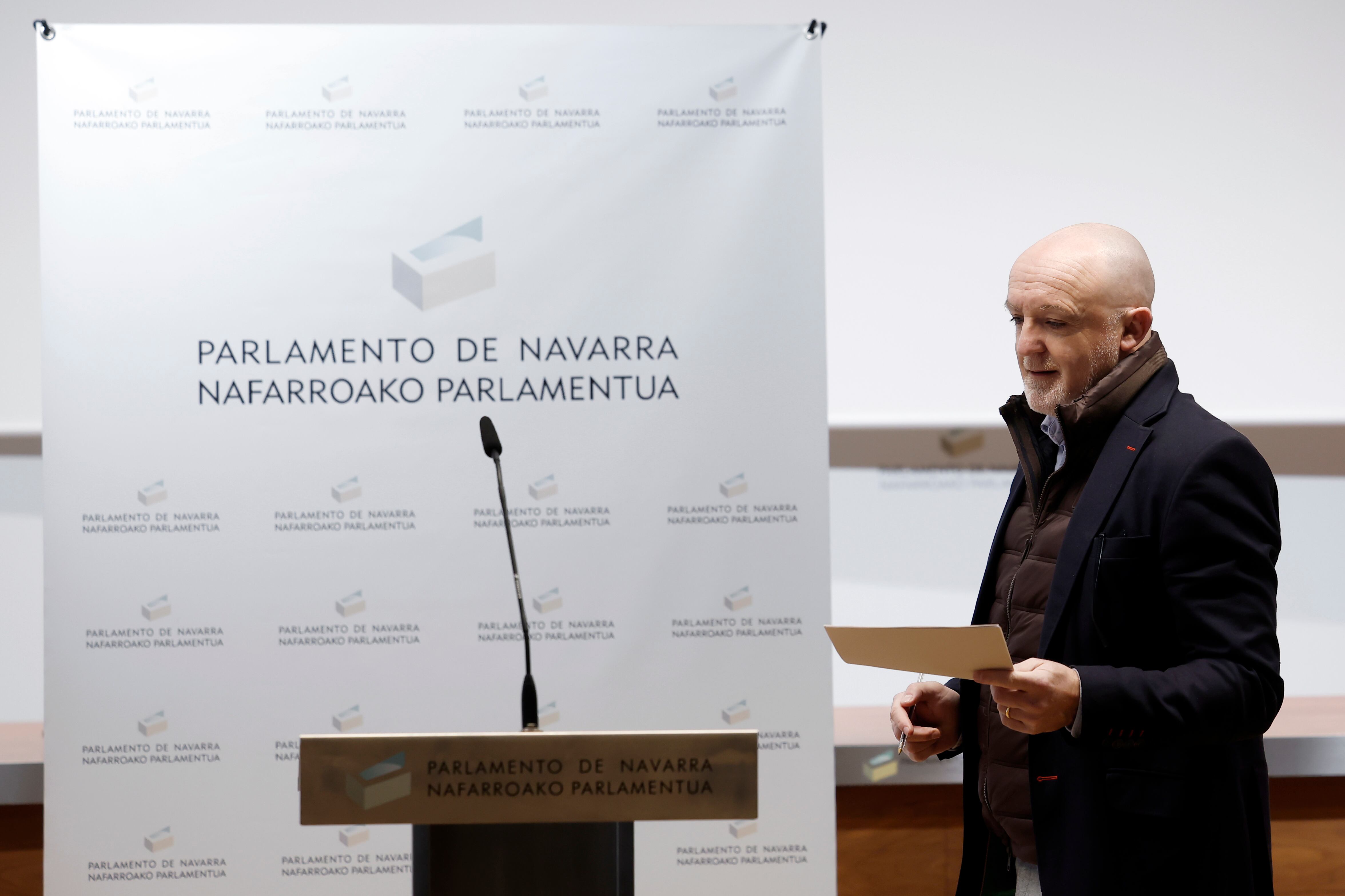 El portavoz parlamentario de UPN, Javier Esparza