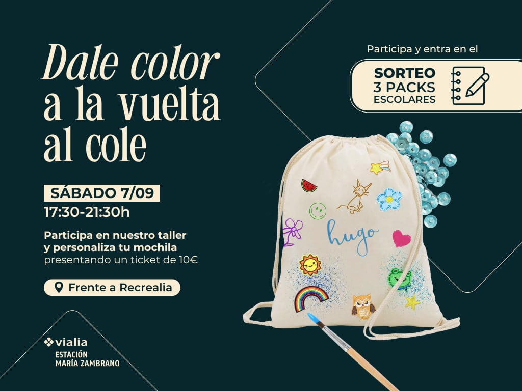 Dale color a la vuelta al cole