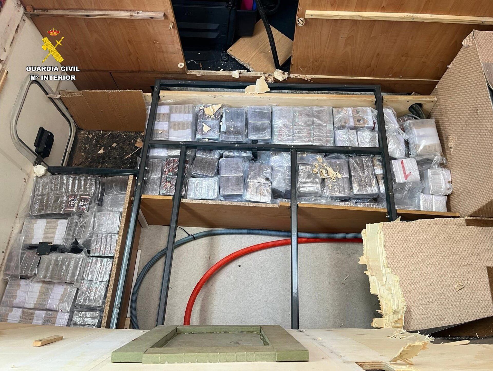 Droga intervenida en el Puerto