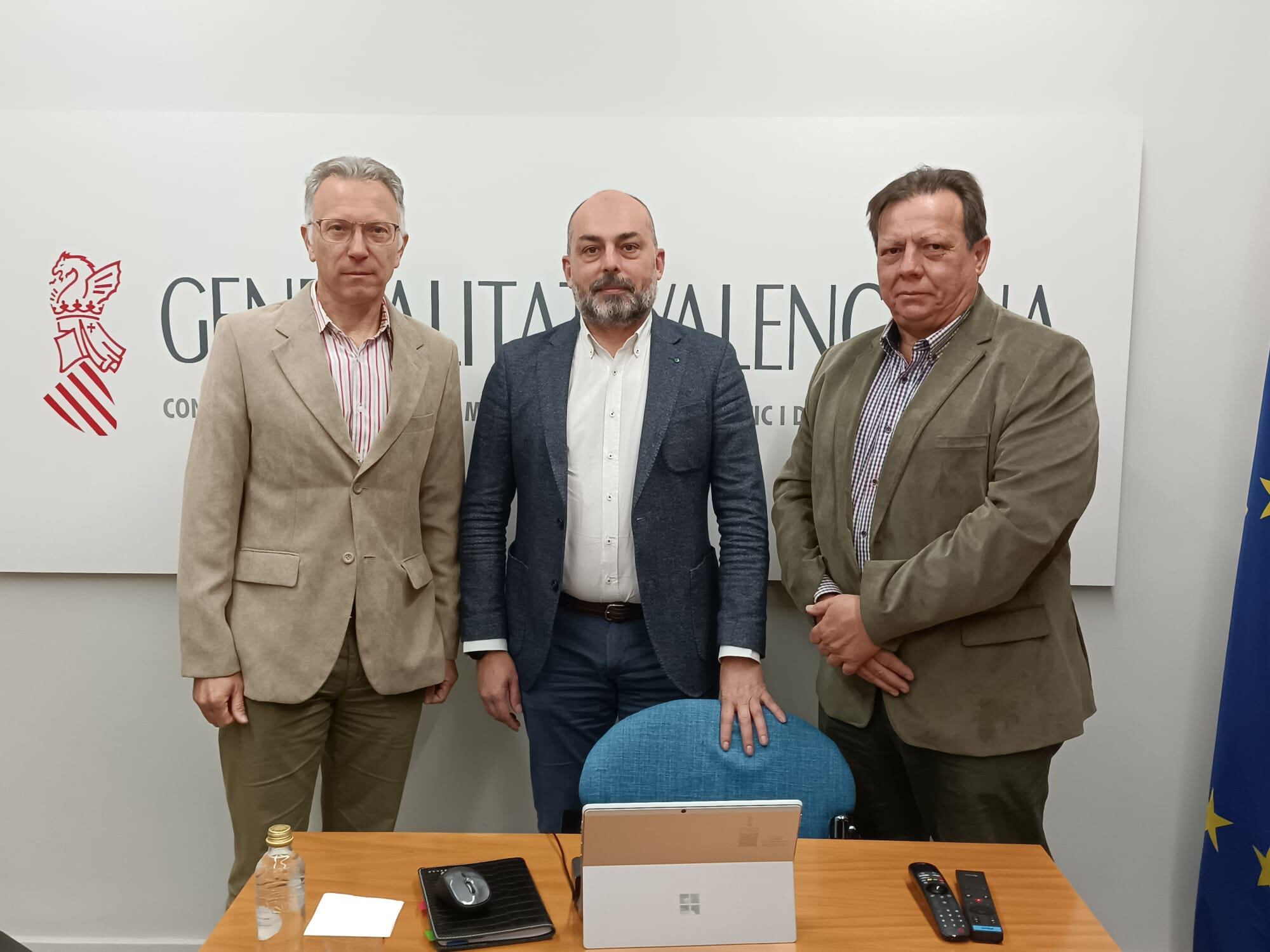 Roger Llanes, Javier Berenguer y Francisco Candela conforman la comisión bilateral