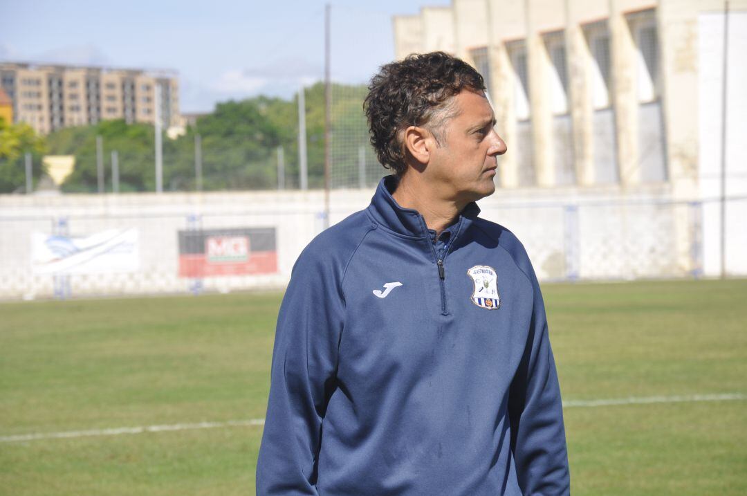 Paco Cala, entrenador del Jerez Industrial CF