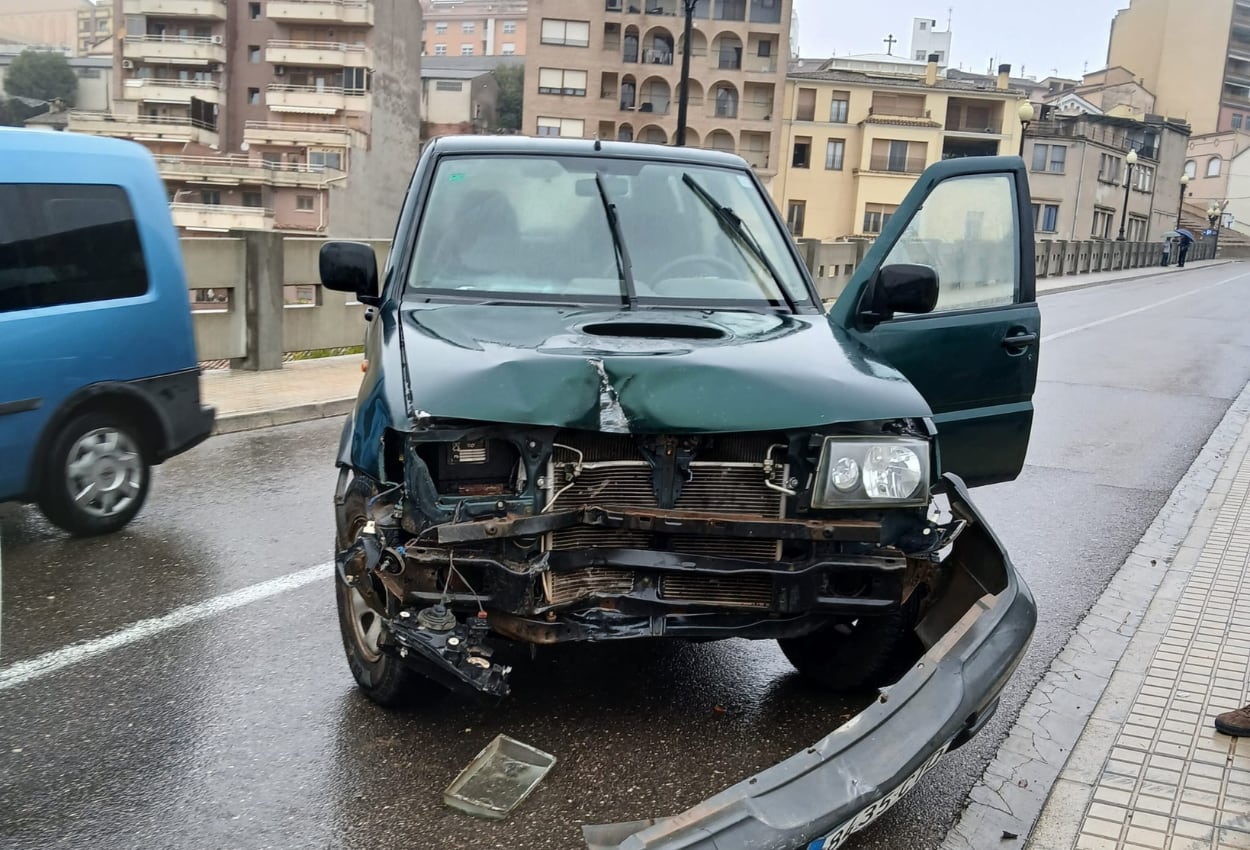 Uno de los tres accidentes en Bocairent