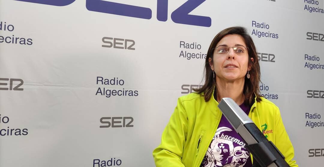 Rocío Benítez, presidenta de la Asociación de Mujeres Progresistas Victoria Kent.