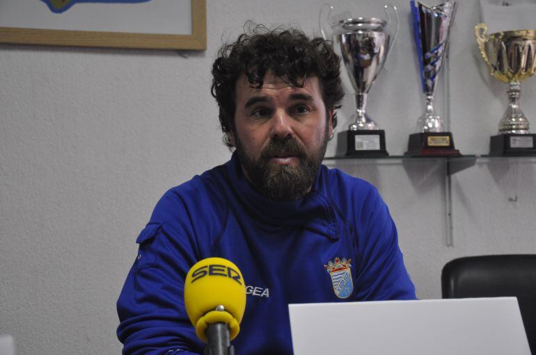 Juan Pedro Ramos durante una rueda de prensa