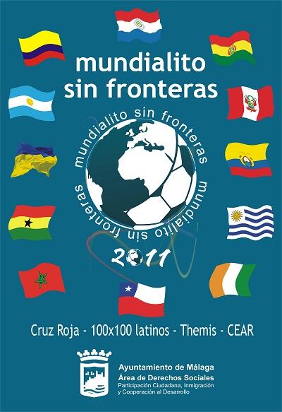 El Mundialito sin Fronteras se está disputando en el campo de fútbol de Carlinda de Málaga