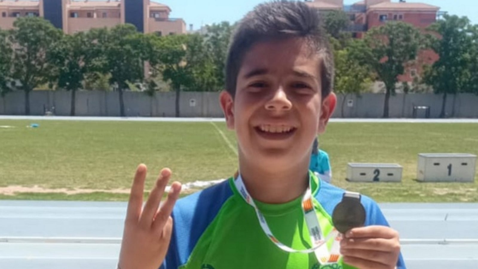 Pablo García, bronce Autonómico Sub-14