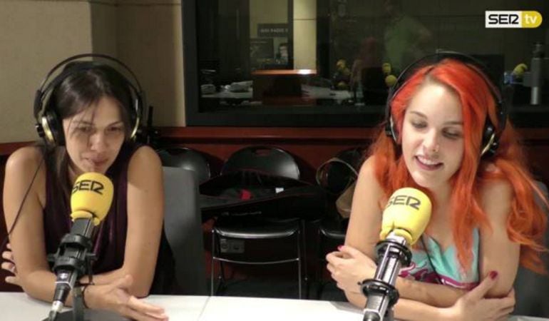 Amarna Miller, en una entrevista en la Cadena SER.