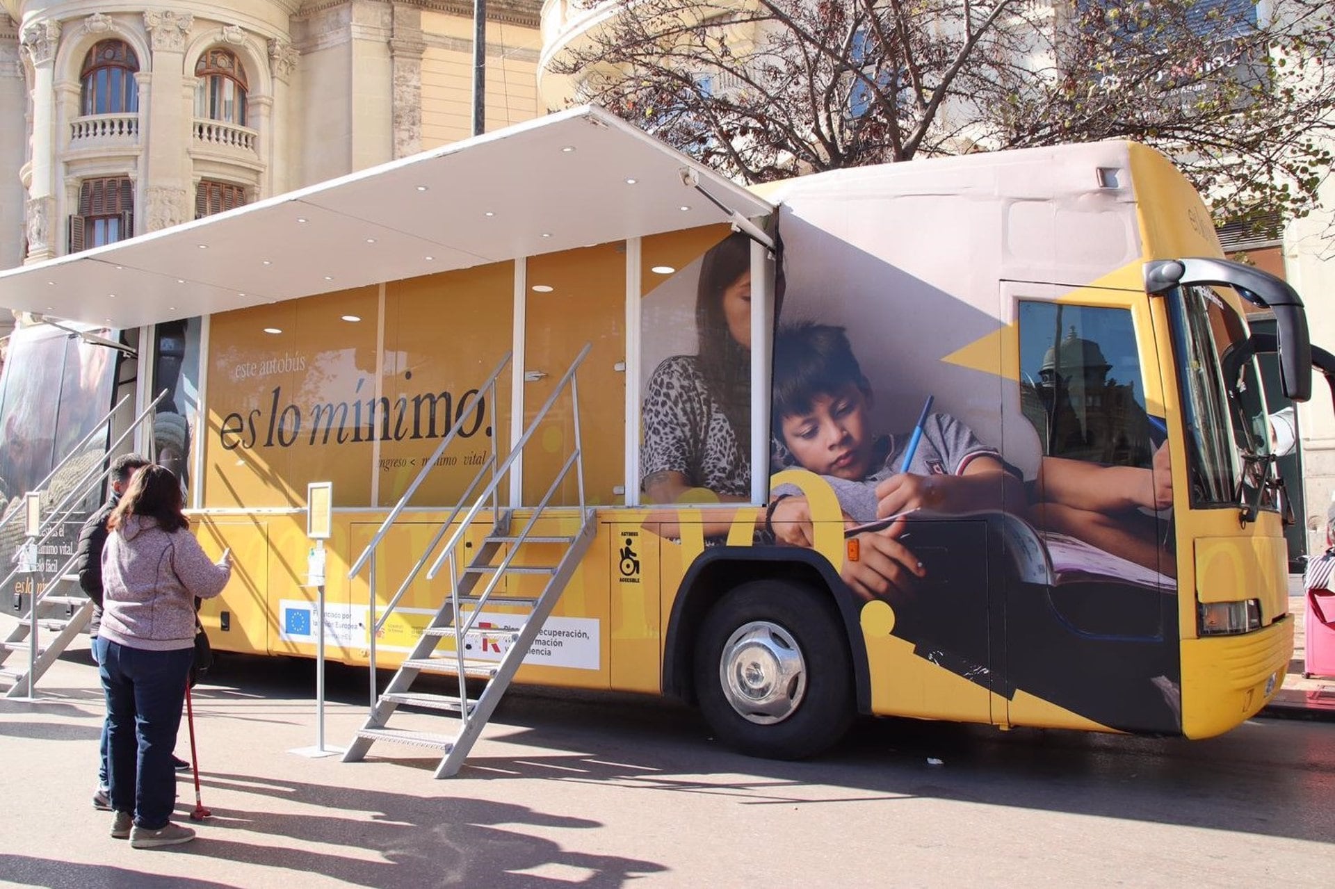 02/02/2023 Autobús del IMV en su parada en València este jueves
ECONOMIA COMUNIDAD VALENCIANA ESPAÑA EUROPA VALENCIA
DELEGACIÓN DEL GOBIERNO
