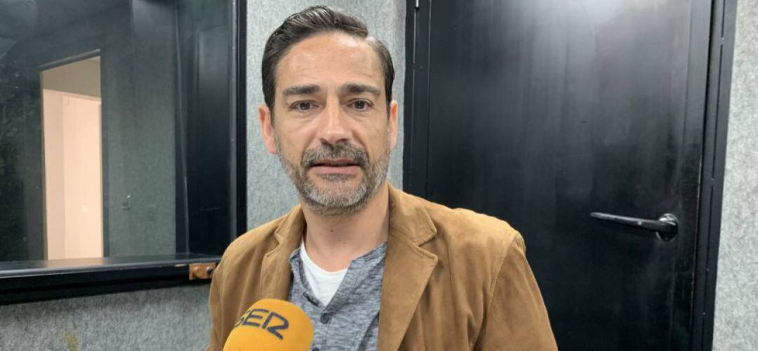 Javier Sanmiguel, candidato Podemos Tres Cantos en una entrevista en SER Madrid Norte