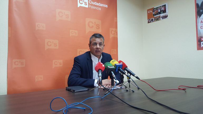 Juan Pablo Izquierdo, Portavoz de Ciudadanos en el Ayuntamiento de Palencia