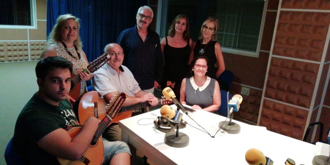 Protagonistas de la sección " Nacido de la tierra" en Hoy por Hoy Puertollano