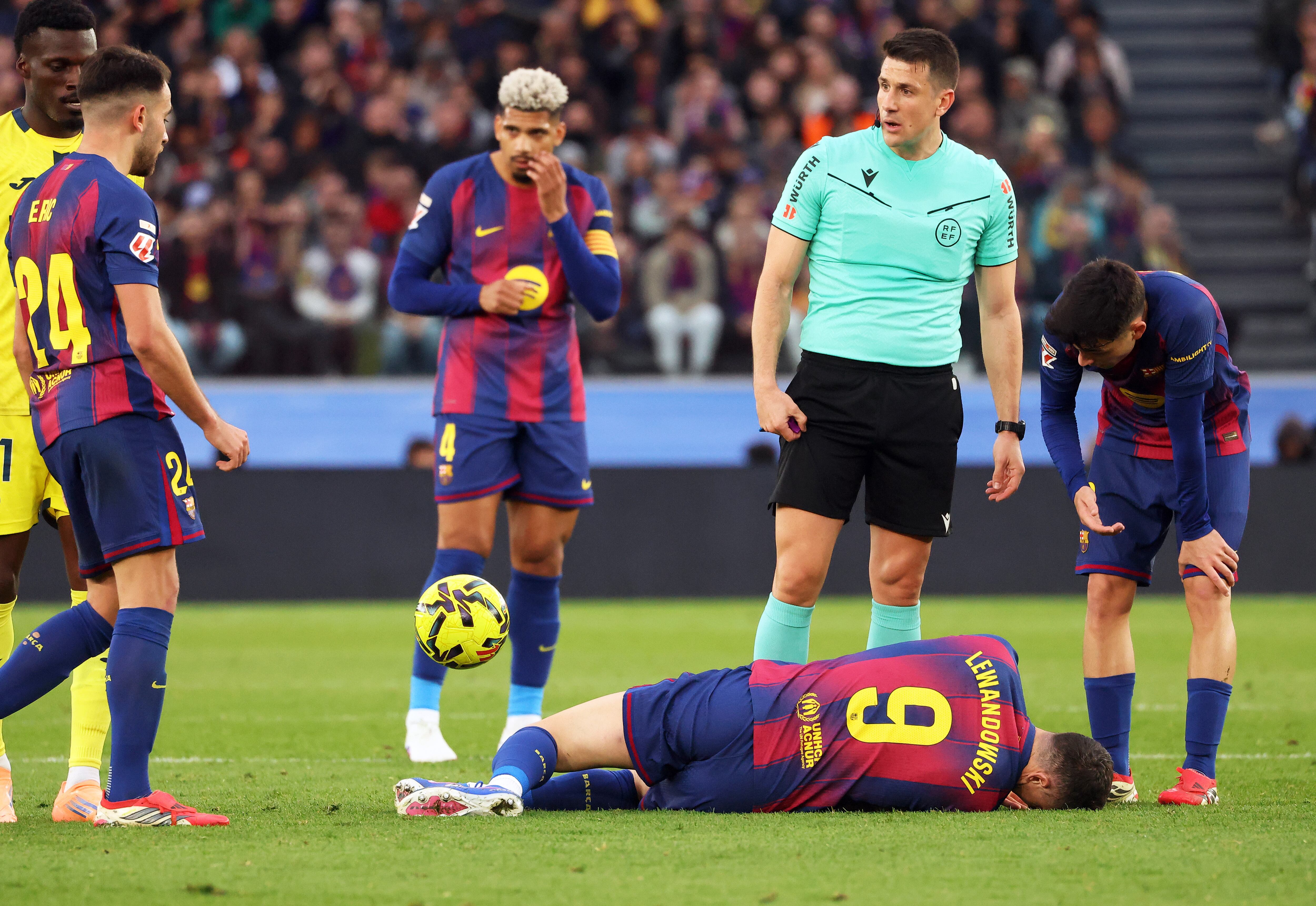 Lesión de Robert Lewandowski