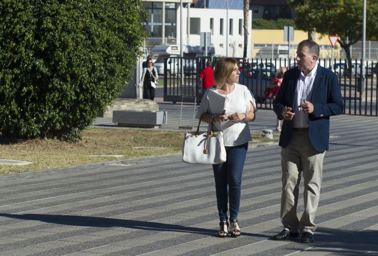 El vicepresidente de la Diputación, Vicent Sales, en la Audiencia Provincial