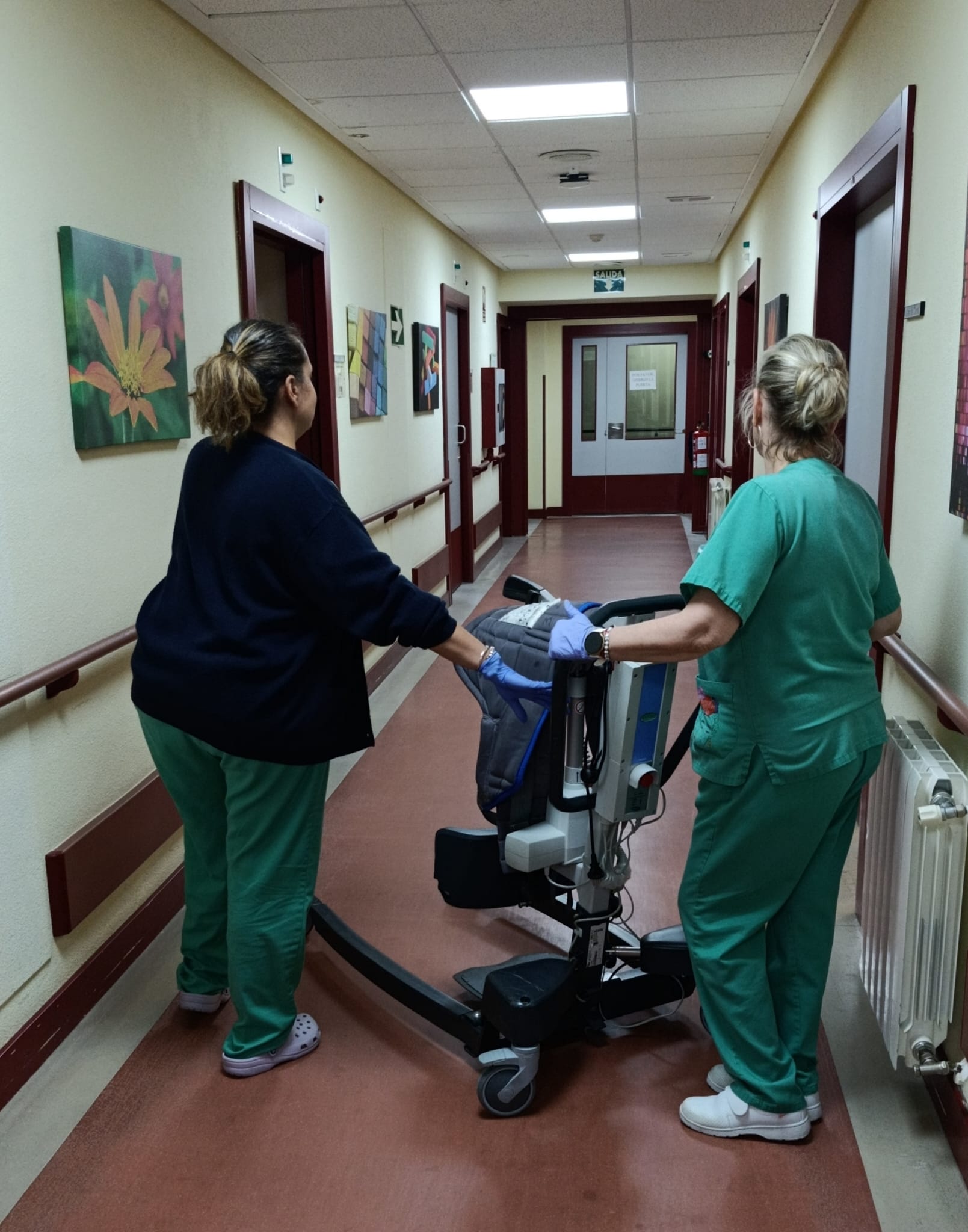 Auxiliares de la Residencia Pocitas del Prior de Puertollano