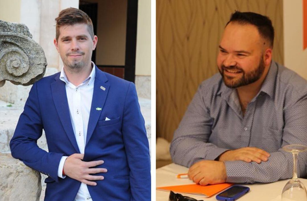 David Borja (izq) y Esteban López (derecha)