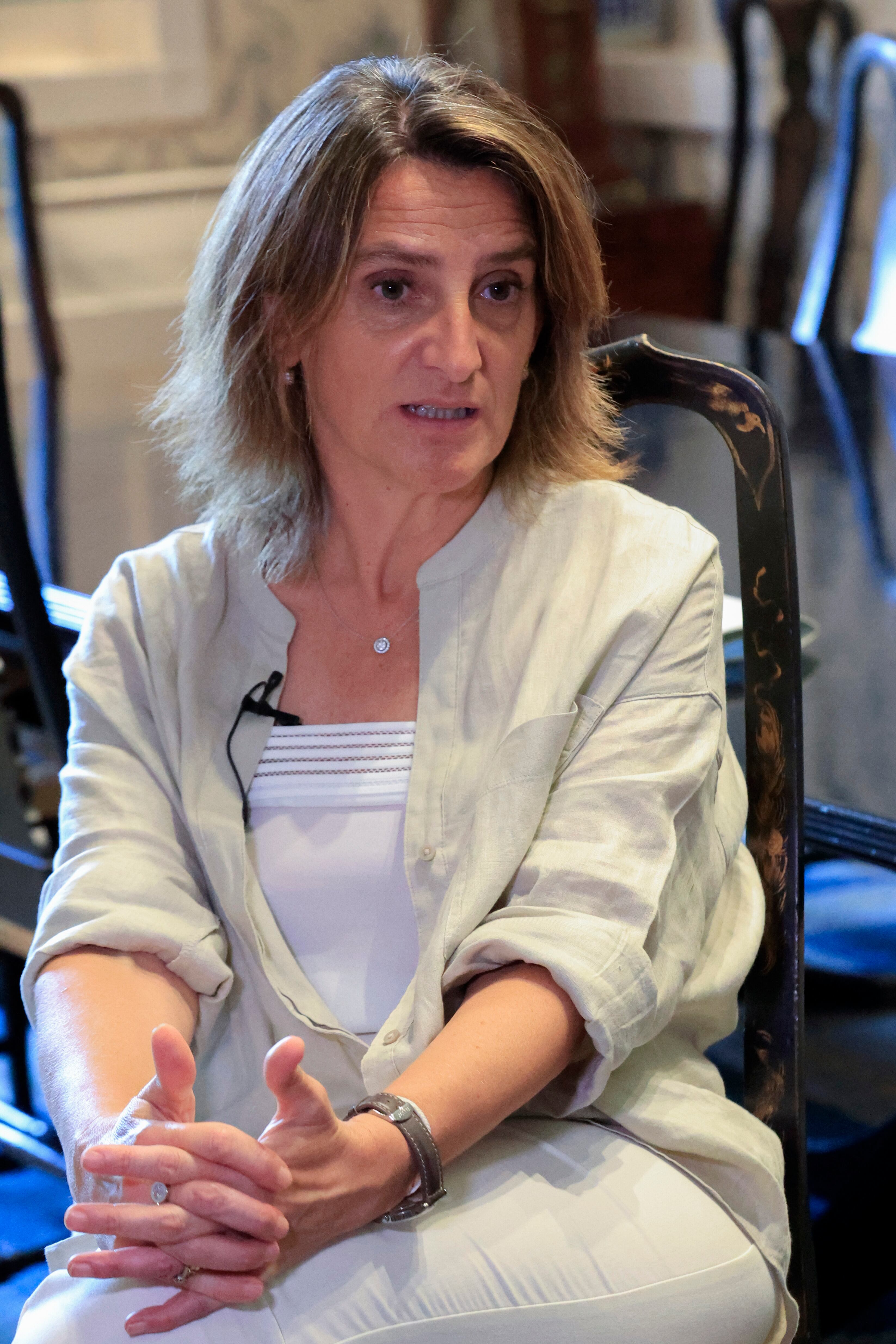 La ministra para la Transición Ecológica, Teresa Ribera, en una imagen de archivo.