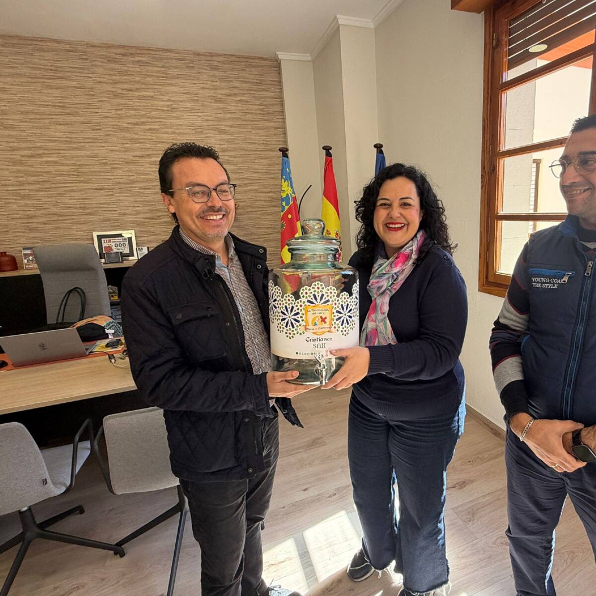 La Comparsa de Cristianos, la que más recicló en las fiestas de Sax 2026