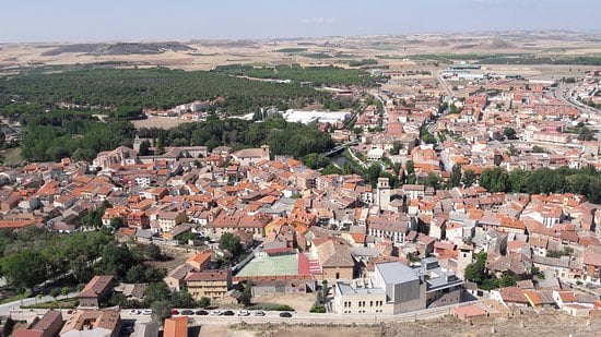 Panorámica del casco antiguo de Peñafiel