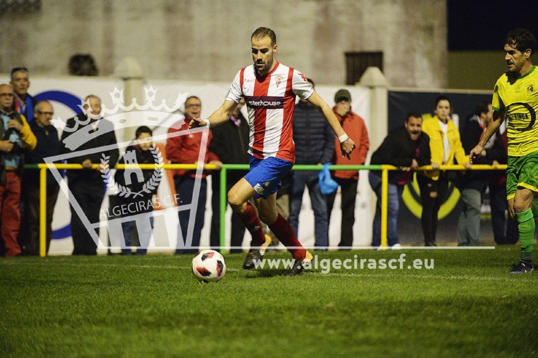 Vicent en un partido.