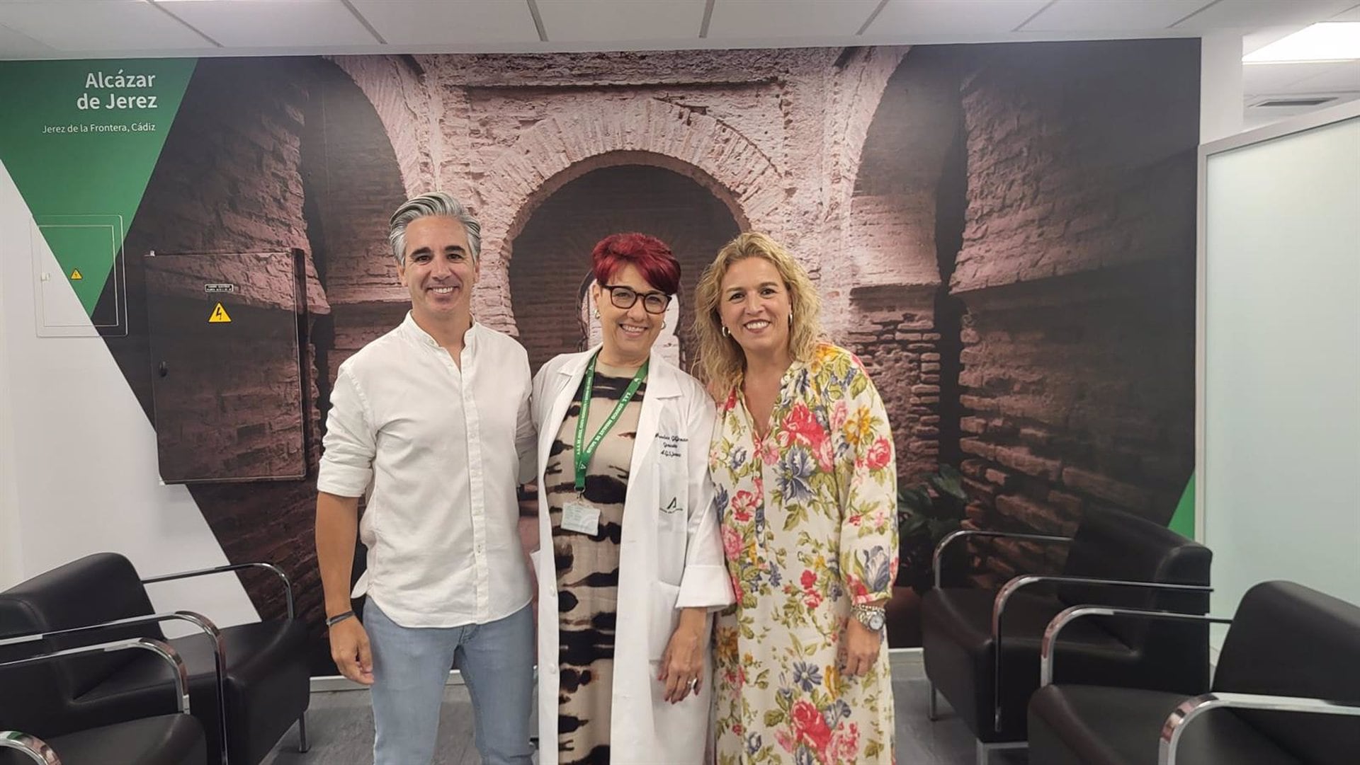 Firma del convenio entre el SAS y "Coloreando Vidas"