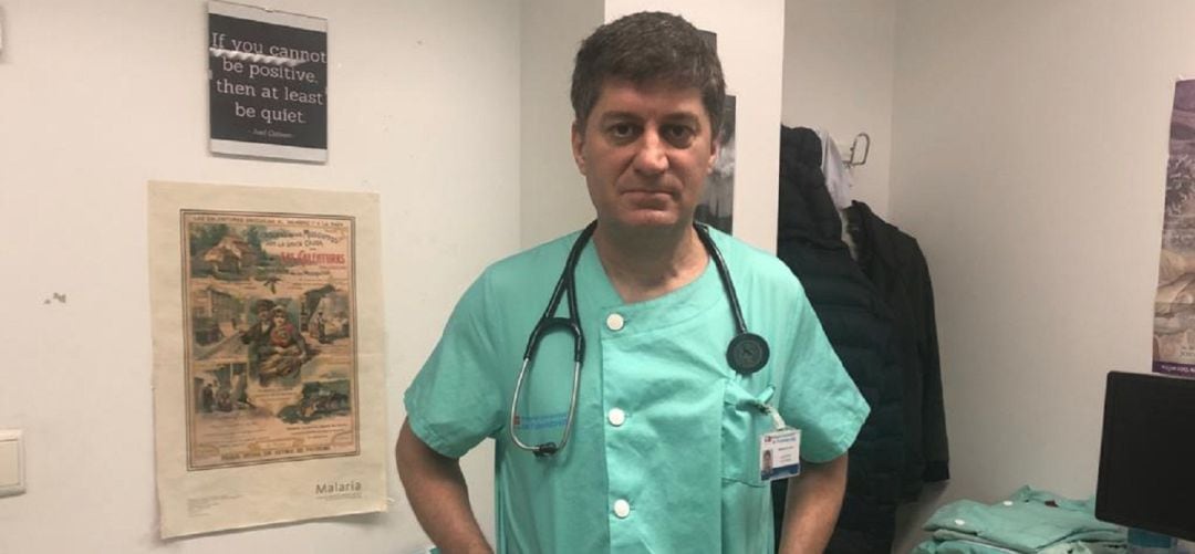 José Manuel Ruiz Giardín es médico internista y especialista en enfermedades infecciosas en el Hospital de Fuenlabrada