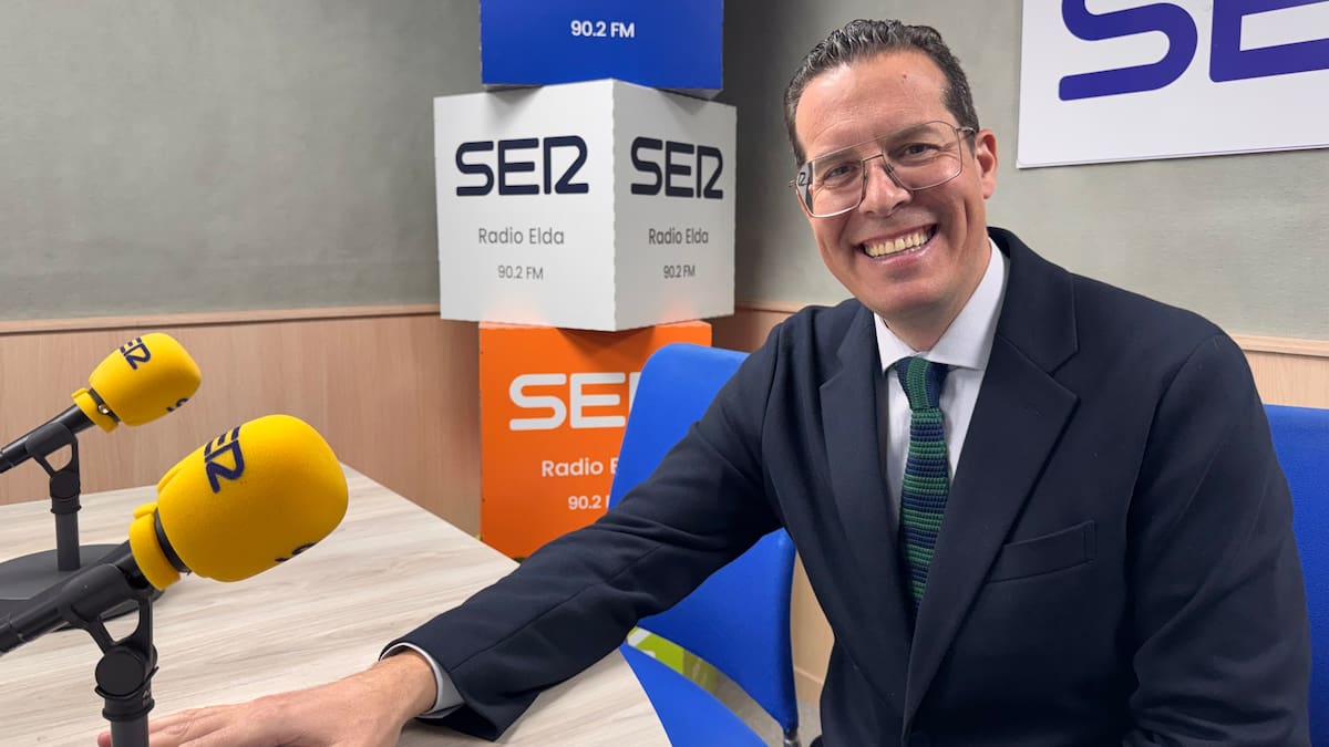 Rubén Alfaro, alcalde de Elda, hace balance de la actualidad de Elda