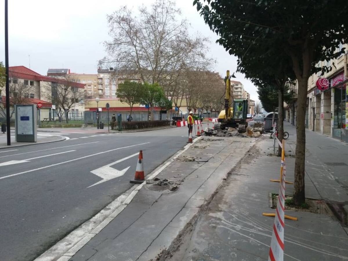 Arrancan por fin en la calle Florida las obras del tranvía