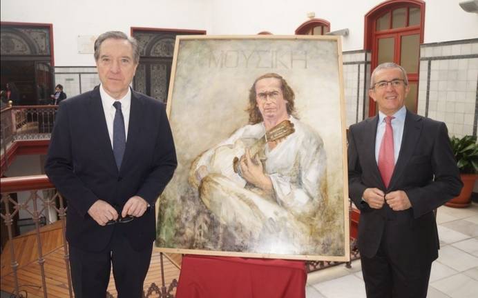 Juan Carlos Narváez junto a Iñaki Gabilondo