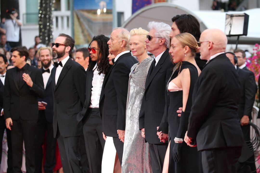 Luka Sabbat, Selena Gomez, Bill Murray, Tilda Swinton, Jim Jarmusch, Adam Driver y Chloe Sevigny 