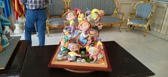 Maqueta hoguera oficial infantil 2017 &quot;Jocs de Carrer&quot;