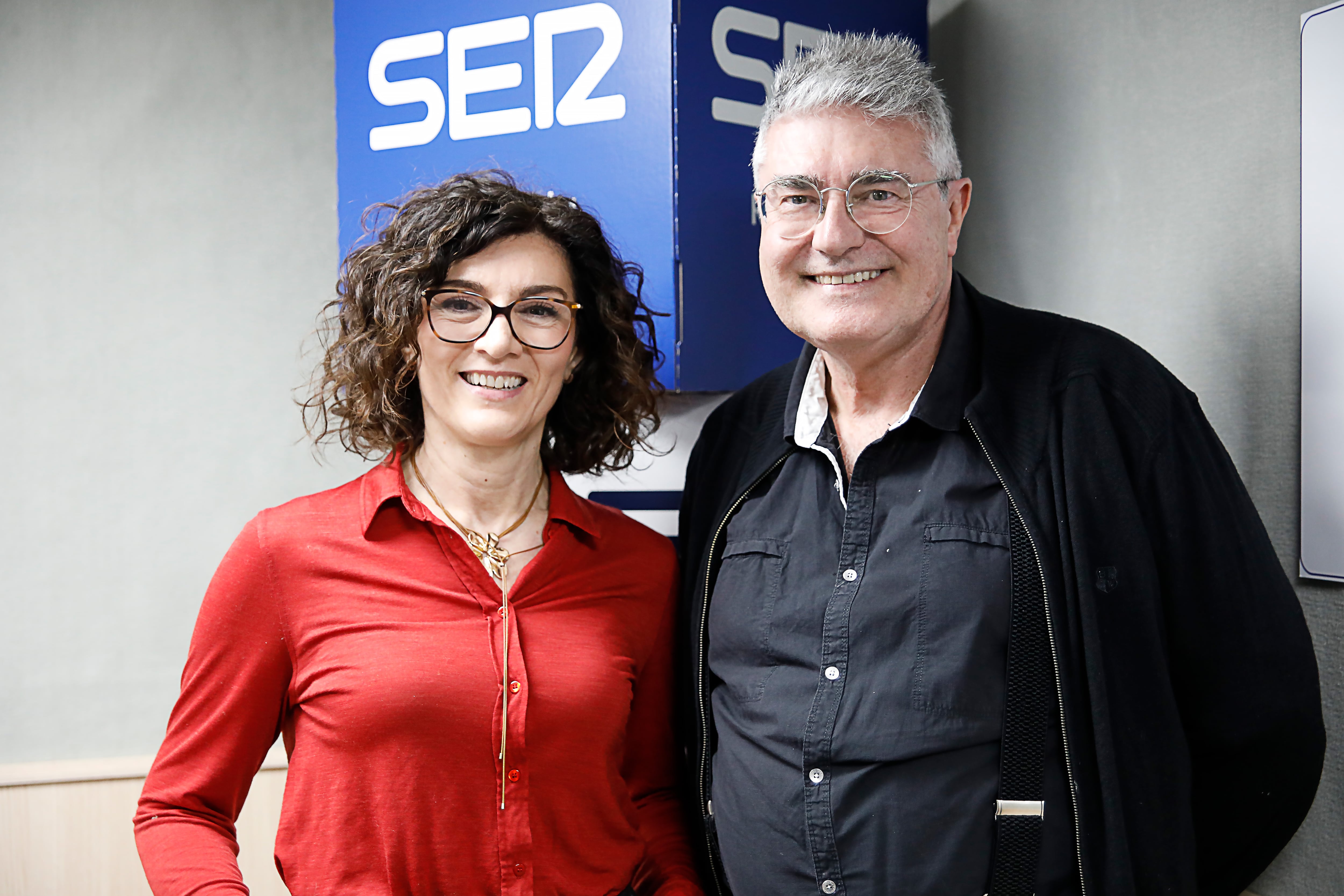 La doctora Galán Dávila junto al doctor Llorca