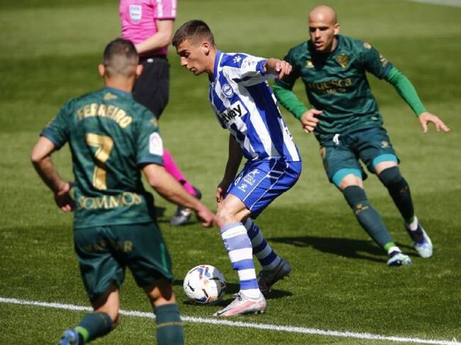 Pere Pons en un lance del partido.