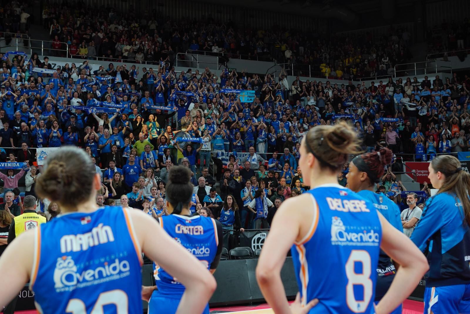 Perfumerías Avenida agradece a su afición el desplazamiento a Zaragoza/CB Avenida