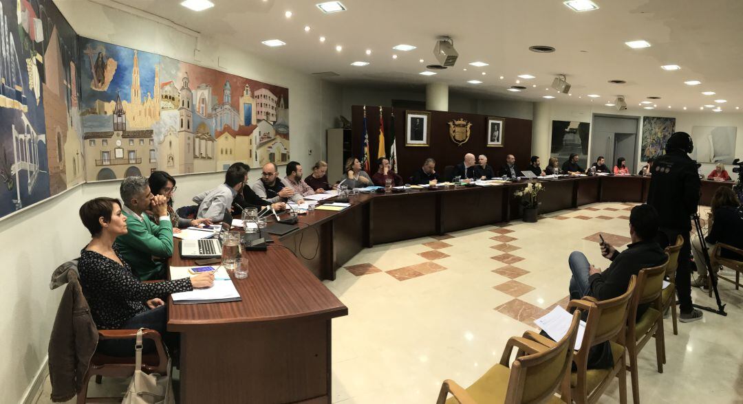 Pleno del Ayuntamiento de Novelda