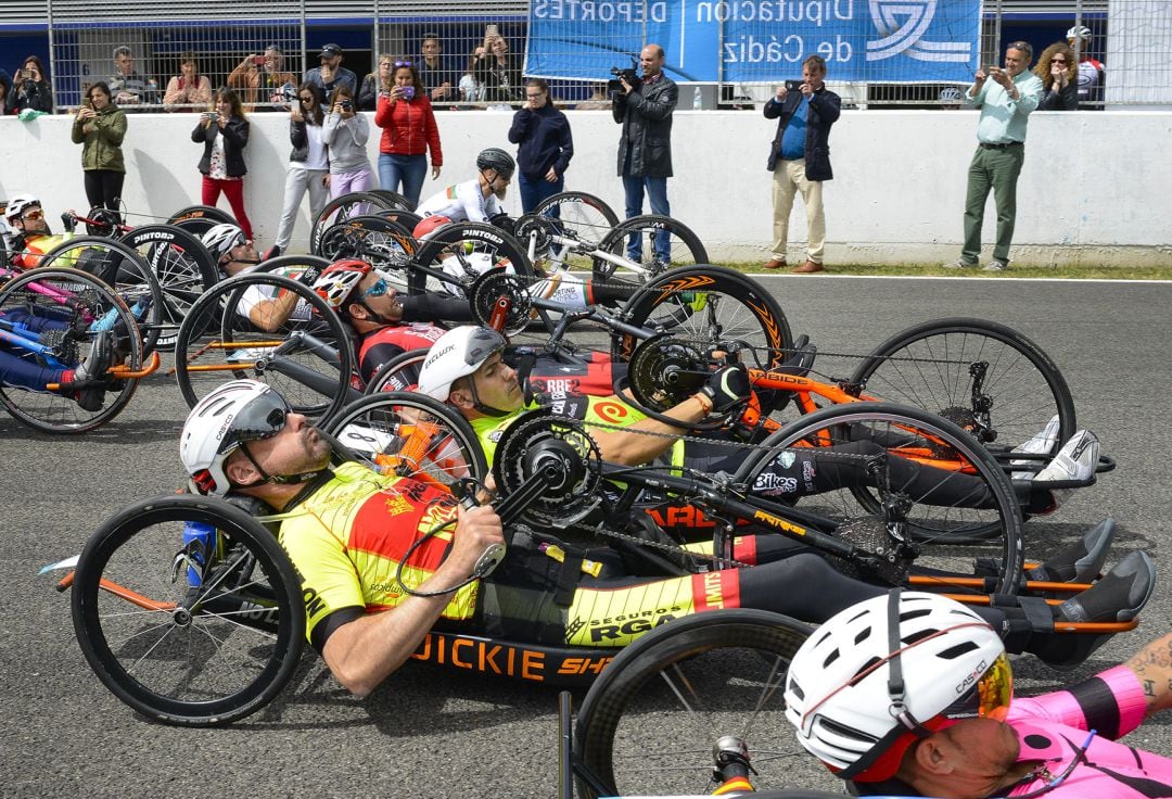 La prueba de Handbike se disputó este fin de semana en el Circuito