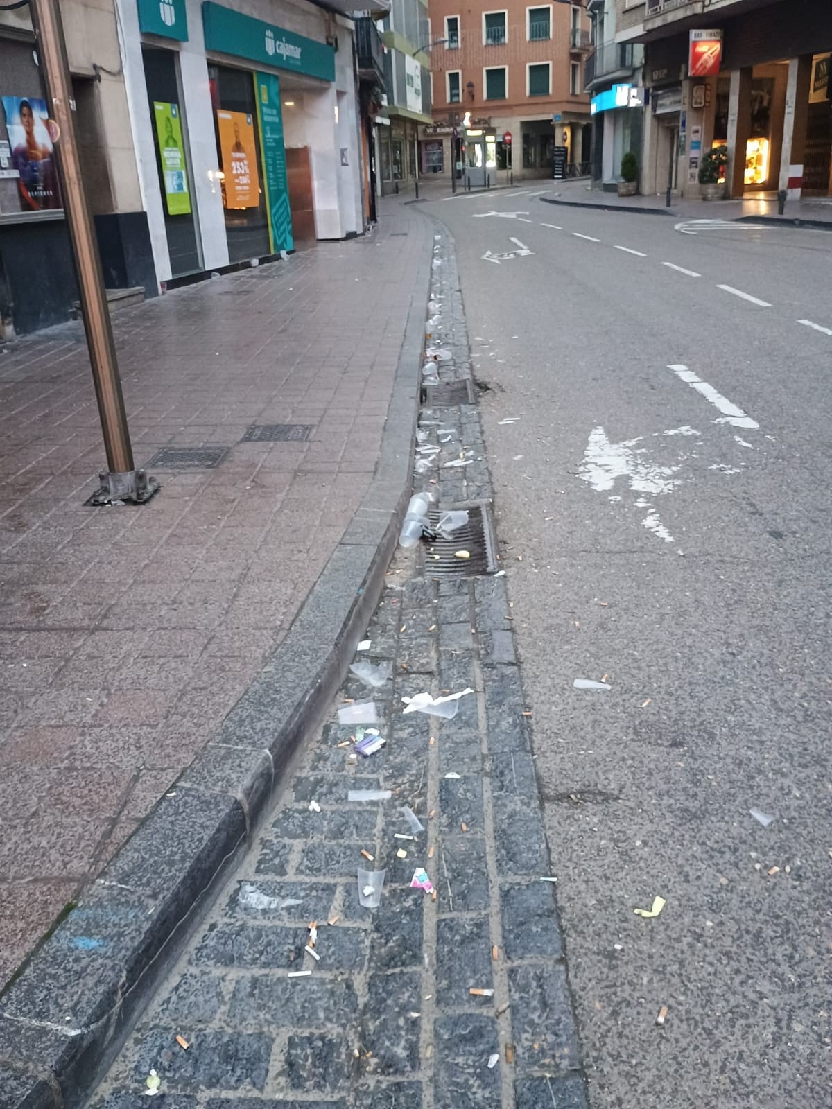 Imagen de la Calle General Ricardos el Día de Navidad. Foto: S.E.