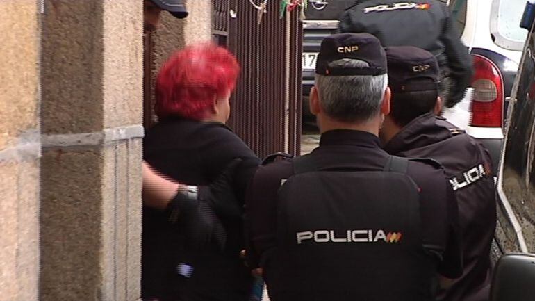 Una de los registros en el Casco Vello.