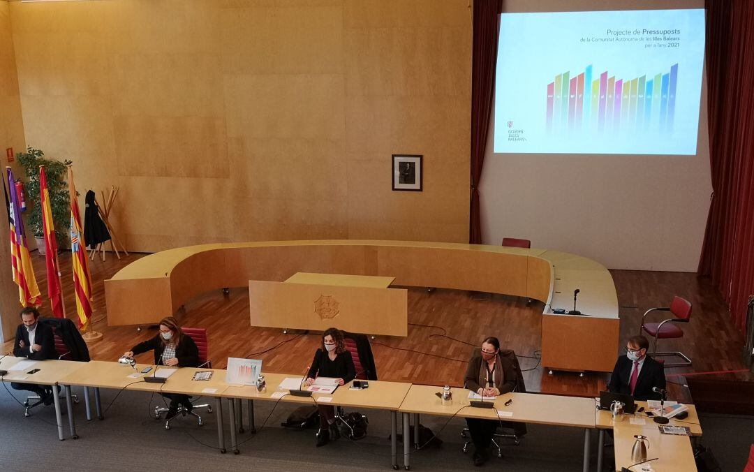 Presentació de pressupostos a Menorca