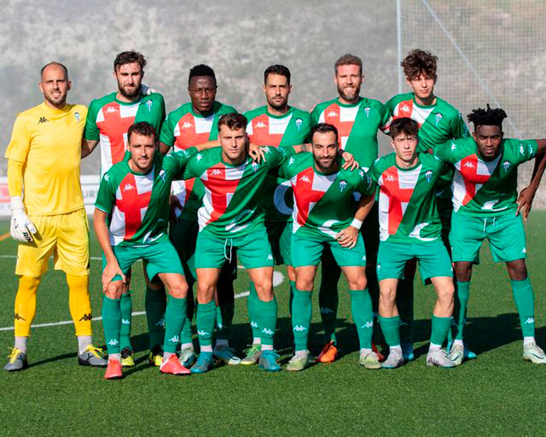 Primer once que presentó Vicente Parras para enfrenarse al Bocairent