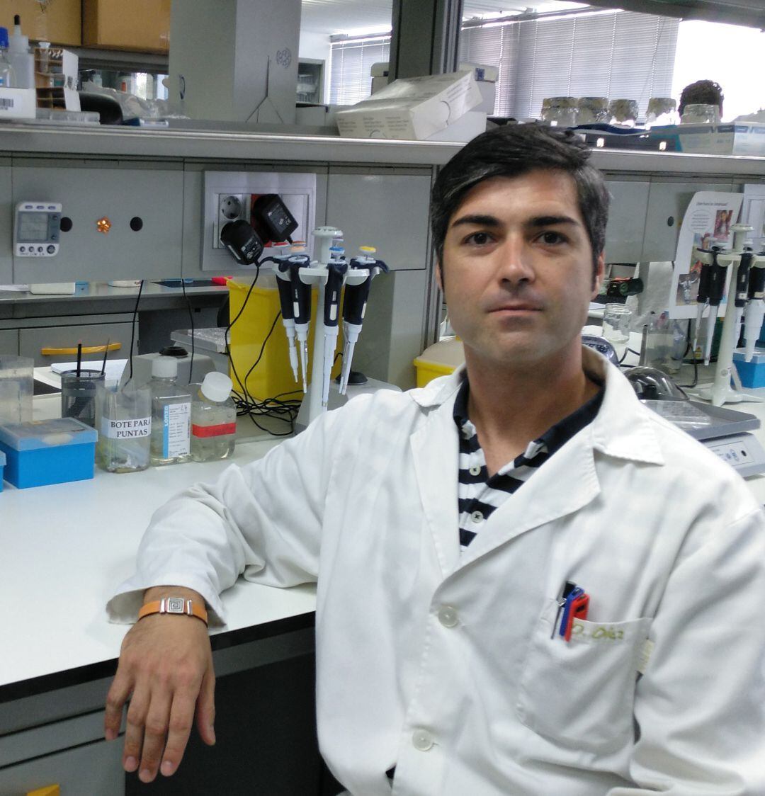 El doctor en Biología, David Díaz