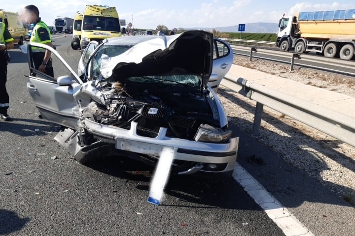 Accidente en Lorquí