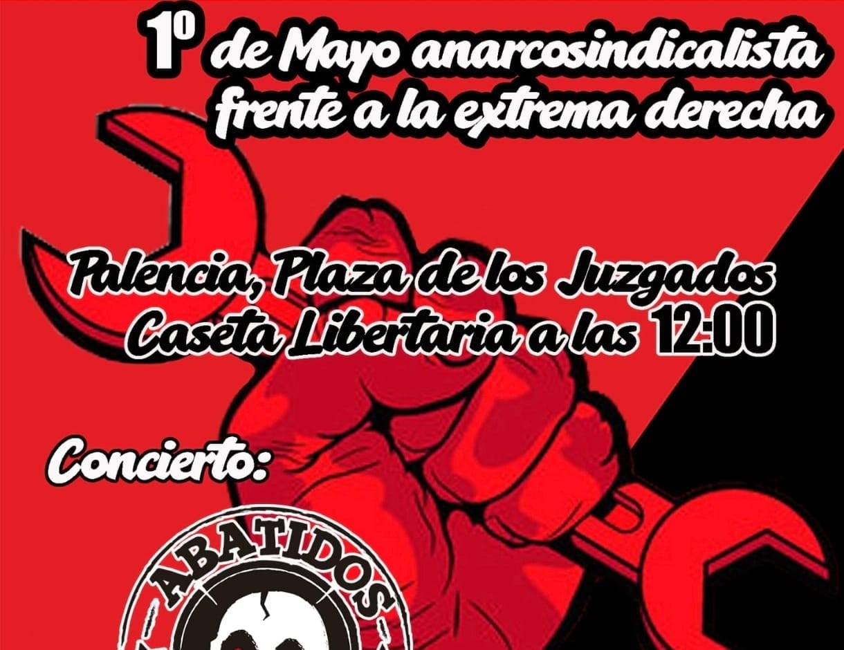 CGT reivindica en Palencia el 1º de Mayo con un acto que combina protesta social y cultura