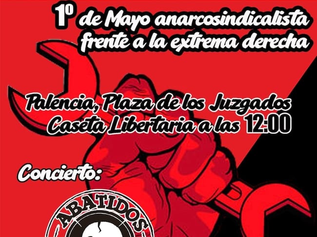 CGT reivindica en Palencia el 1º de Mayo con un acto que combina protesta social y cultura