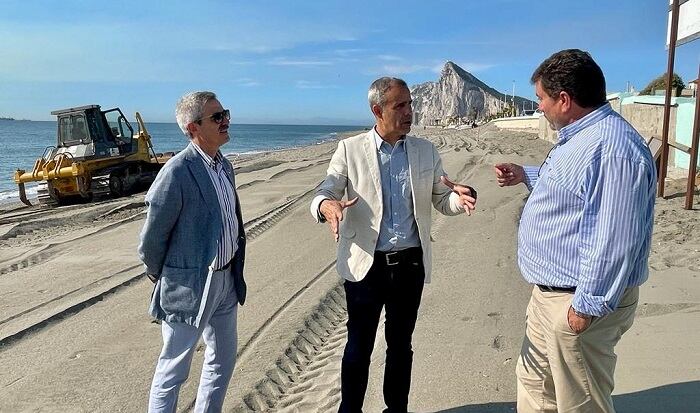 Pacheco durante la reunión