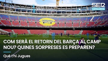 Què t'hi Jugues: com serà el retorn de demà al Camp Nou? Quines sorpreses es preparen?