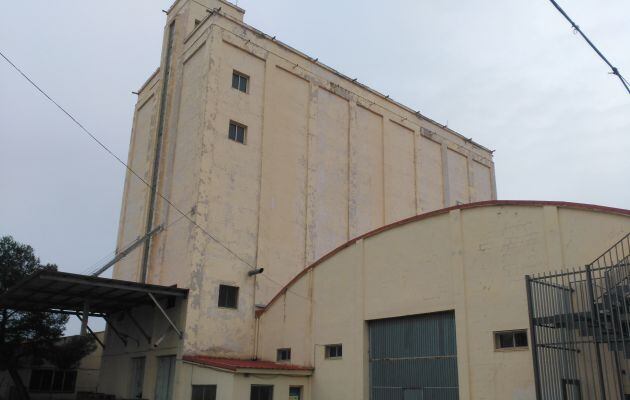 Silo de Toledo donde tiene su sede el Banco de Alimentos de Toledo