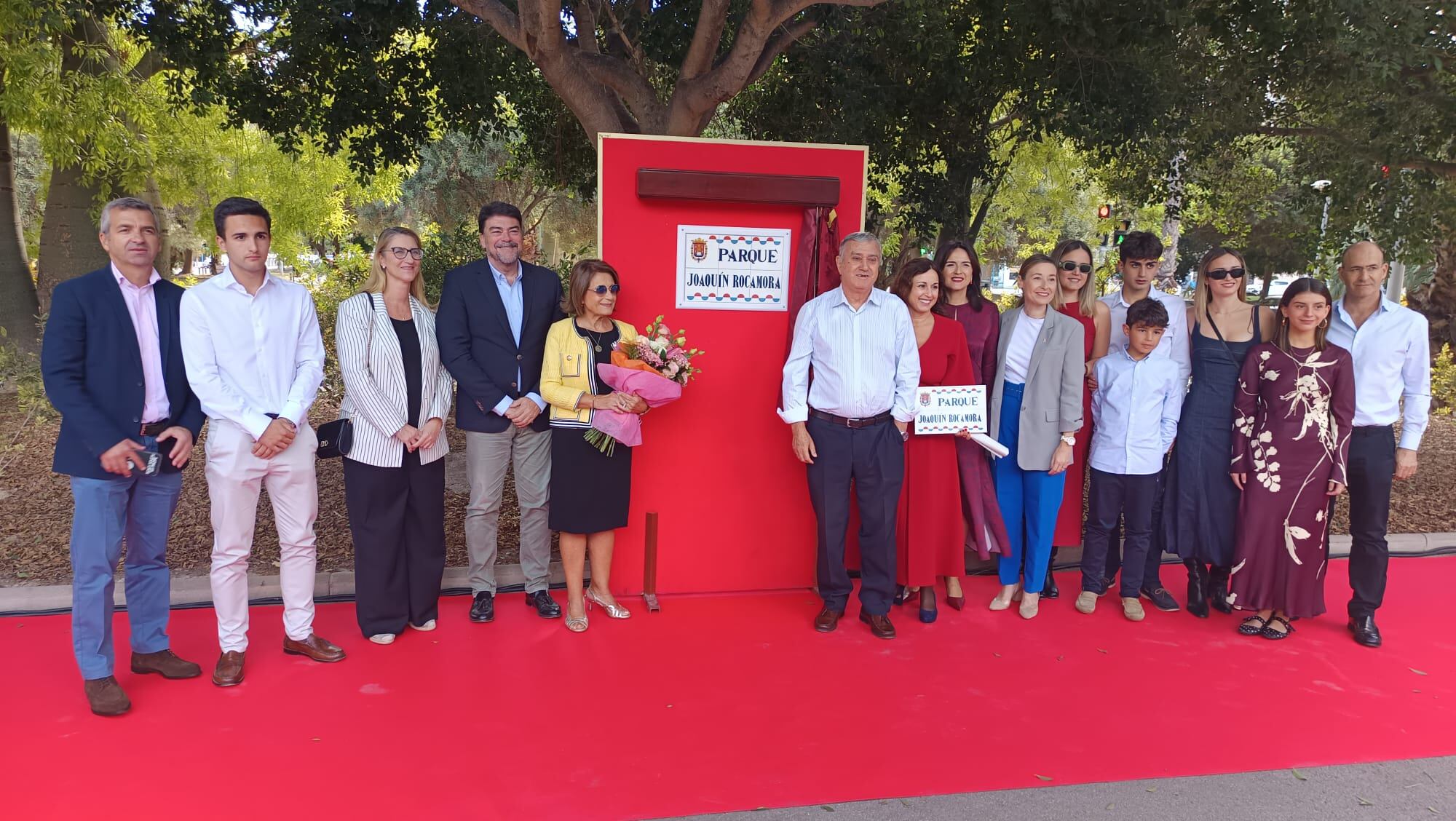 Inauguración del parque Joaquín Rocamora, en el PAU 5