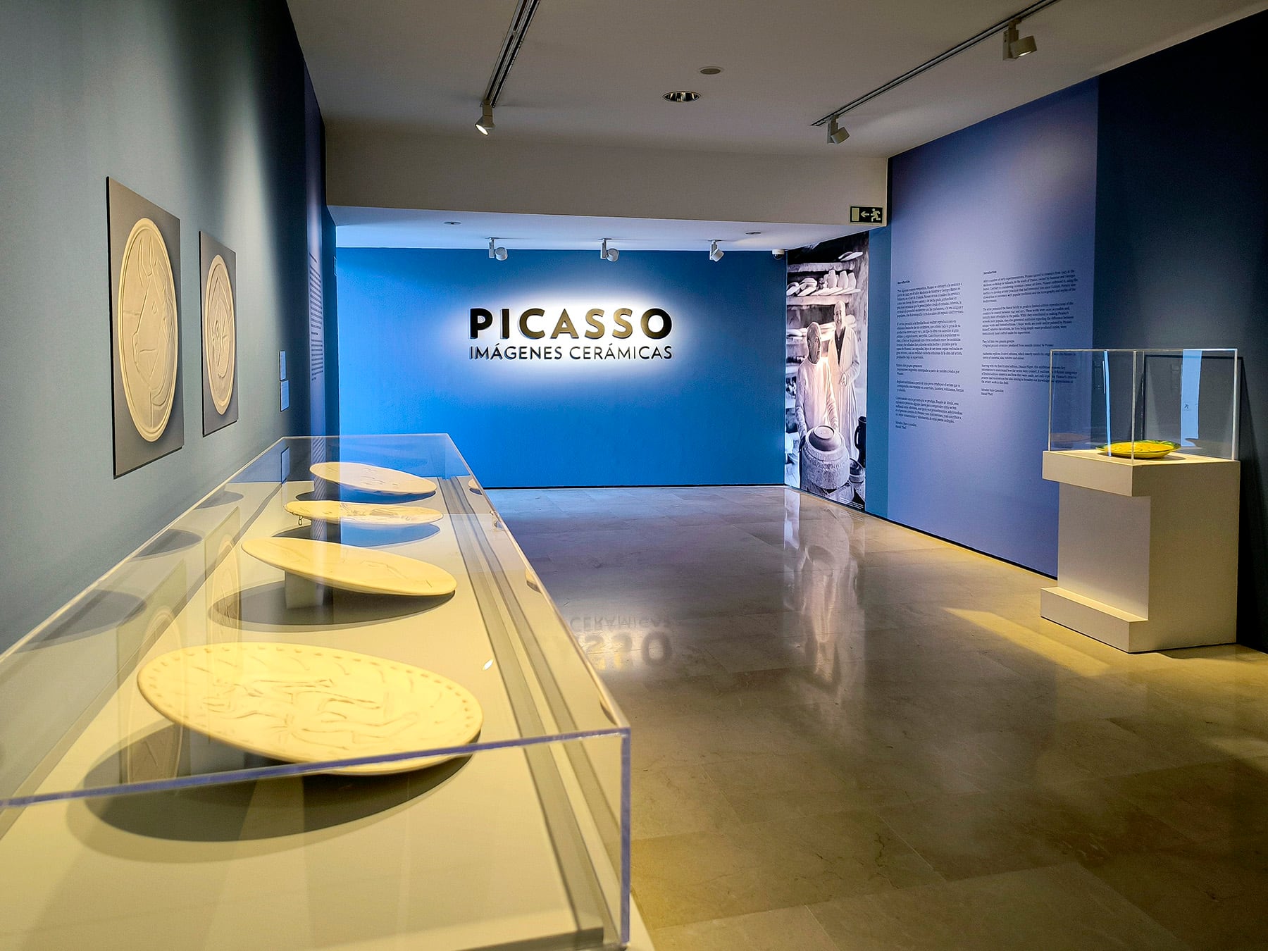 Algunas de las cerámicas de Pablo Picasso, en una imagen de archivo.